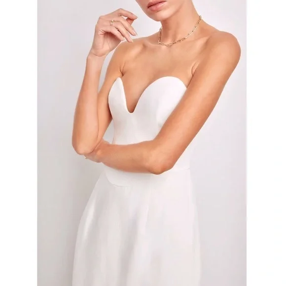 🌺🎉HP🎉🌺 NWT Mara Hoffman Isla Midi Dress White - Picture 14 of 16